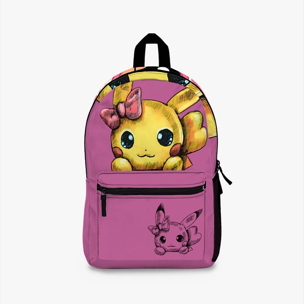 Pika Pkm Backpack, Back To School Backpack-image