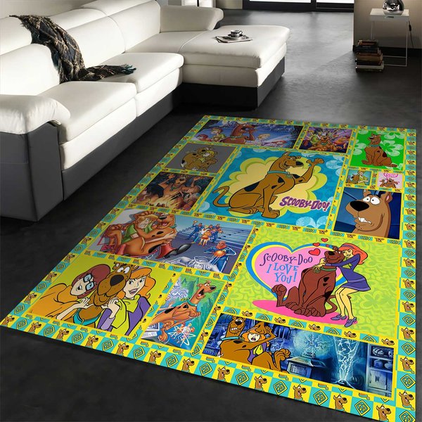Scooby Doo Rug, Cartoon Home Decor-image