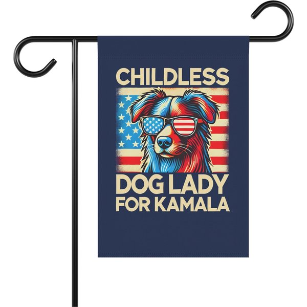 Childless Dog Lady For Kamala, Harris For President 2024 Election Usa America-image