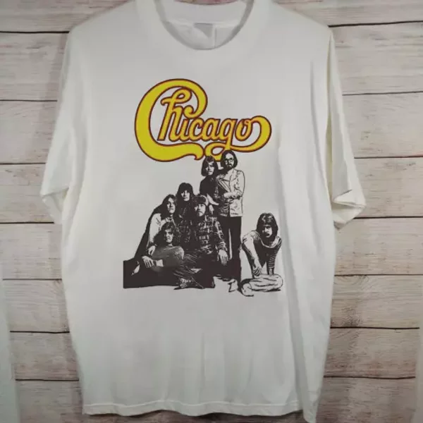 Chicago Band Gift For Fan Tour 2024 T Shirt-image