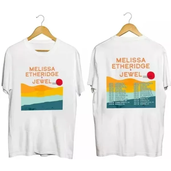 Melissa Etheridge And Jewel 2024 North American Tour 2024 T-Shirt-image