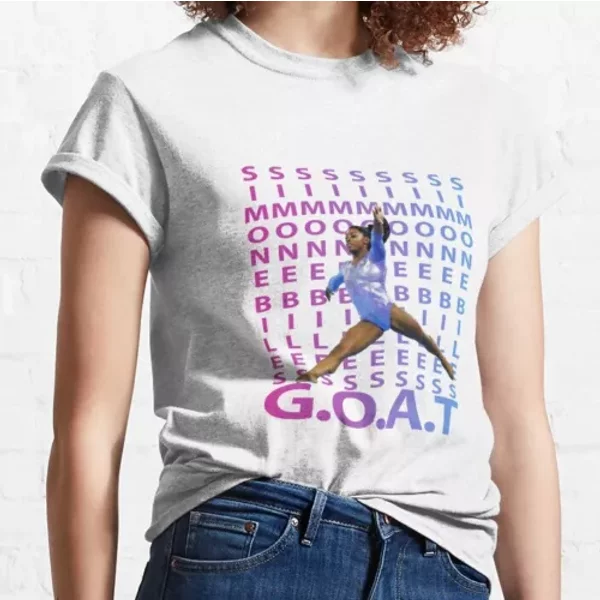 New Simone Biles - Goat Classic T-Shirt S-5Xl-image