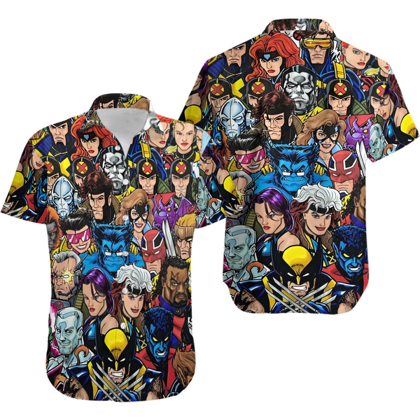 X-Man Wolverine Hawaiian Shirt Summer Gift-image
