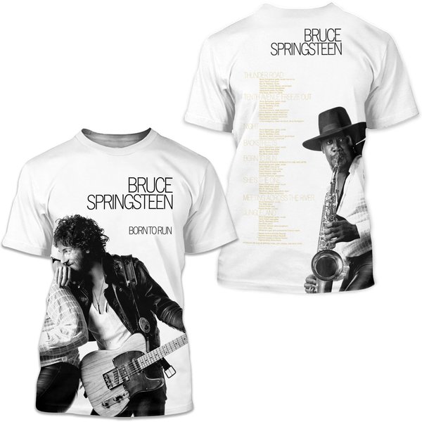 Bruce Springsteen 3D T-Shirt, E Street Band 2024 Shirt-image