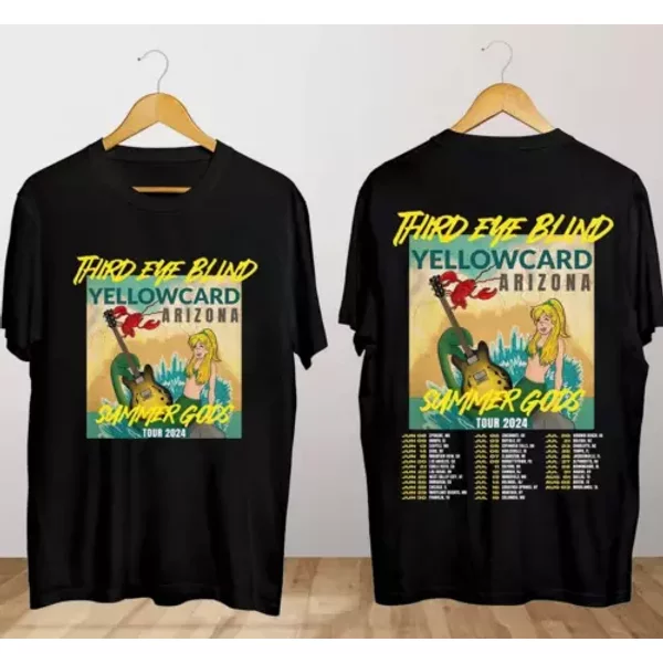 Third Eye Blind 2024 Summer Gods Tour Two Sides Shirt-image