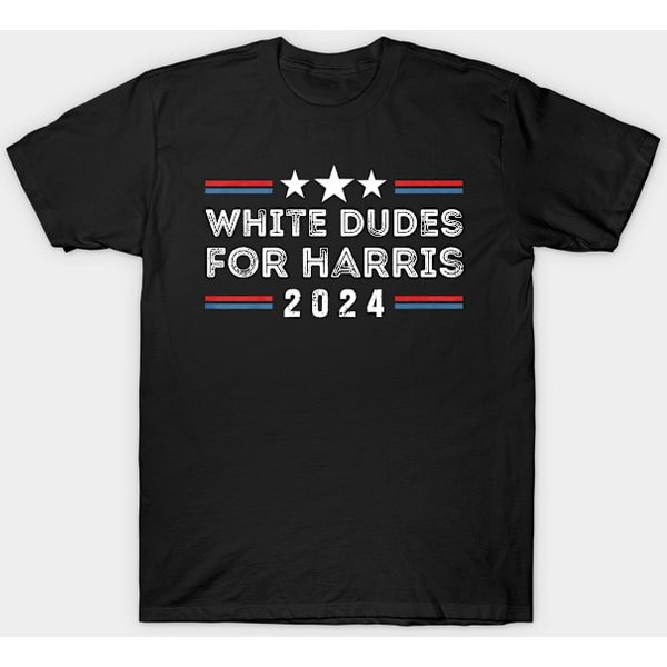 White Dudes For Harris - White Dudes For Harris - T-Shirt-image