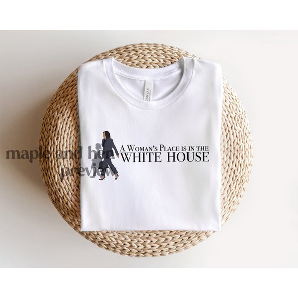 Women In The White House Shirt | Kamala Harris Vice President Tshirt-image