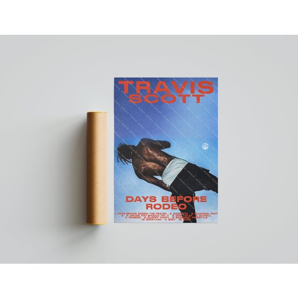 Travis "Days Before Rodeo" Album Poster-image