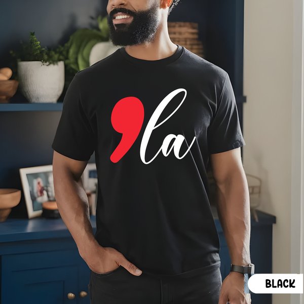 Kamala Harris | La Comma Shirt, Kamala 47, Biden Harris, President Shirt-image