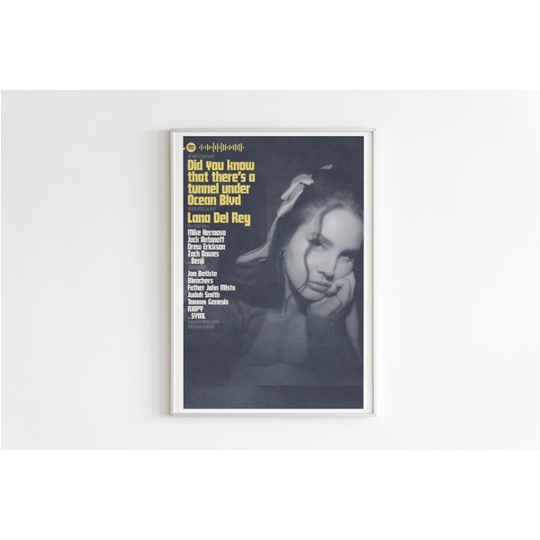 Lana Del Rey - Did You Know That Album Poster / Album Cover Poster-image