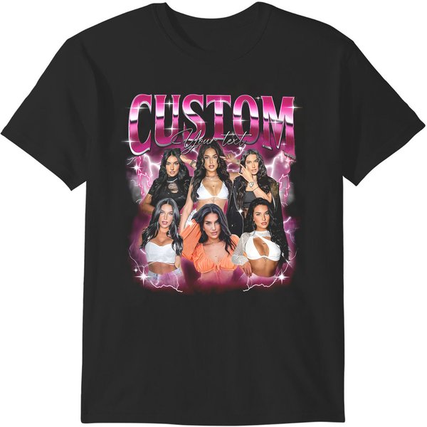 Custom Bootleg Rap Tee For Girlfriend-image
