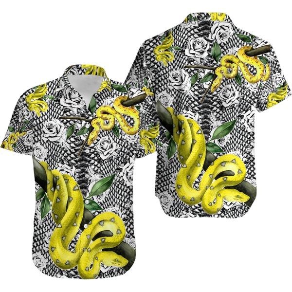 Snake Hawaiian Shirt/ Snake Lovers Hawaiian Shirt-image