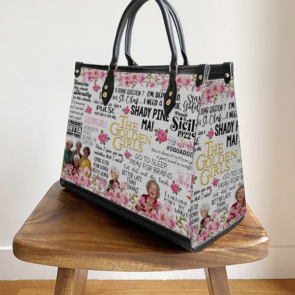 The Golden Girl Leather Bags, Music Leather Bag, Gifts For Fan