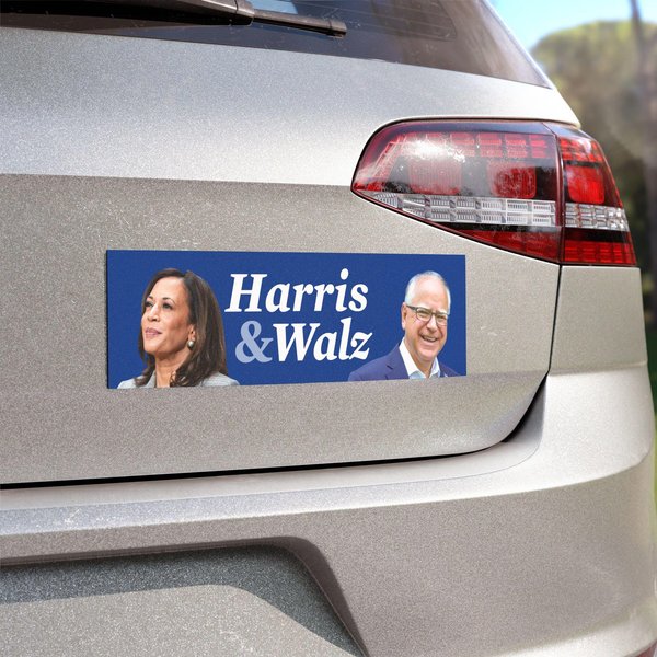 Harris Walz Car Magnet-image