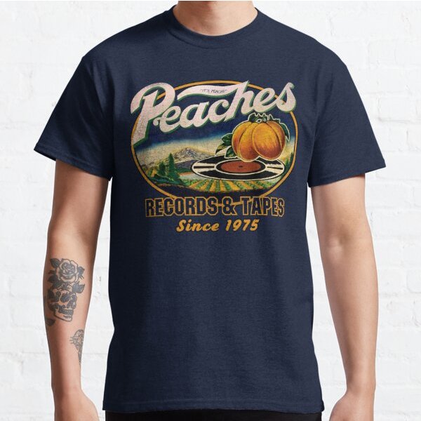 Peaches Records And Tapes 1975 Worn-image