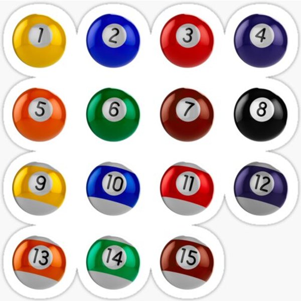 Pool Billard Balls Set-image
