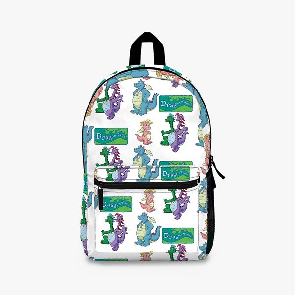 Dragon Tales Logo, Zak, Wheezie, Ord, Cassie, Combo Pack Backpack