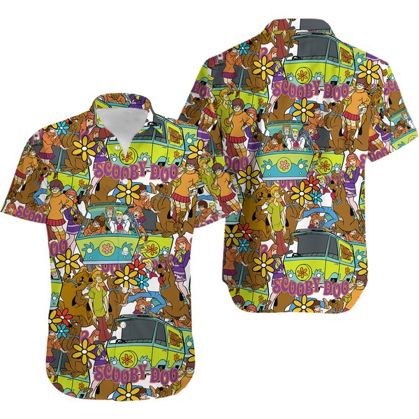 Scooby-Doo Hawaiian Shirt, Gift For Fans-image