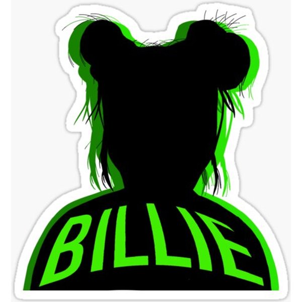 Billie Eillish Green 2-image