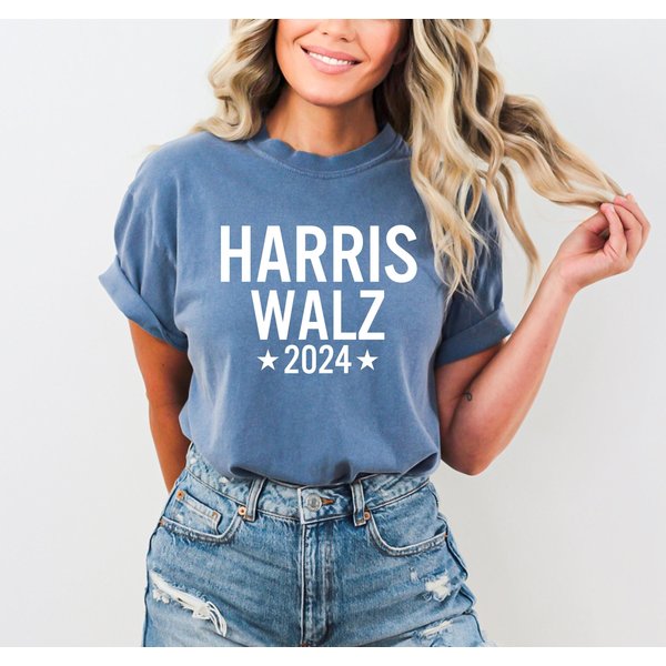 Vote For Harris Walz 2024 Kamala Harris Shirt-image
