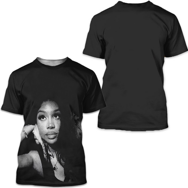 Sza Classic Print Women Tank Tops Sleeveless Pullover-image
