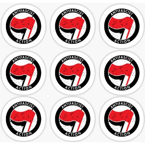 Antifascist Action Sticker Pack-image