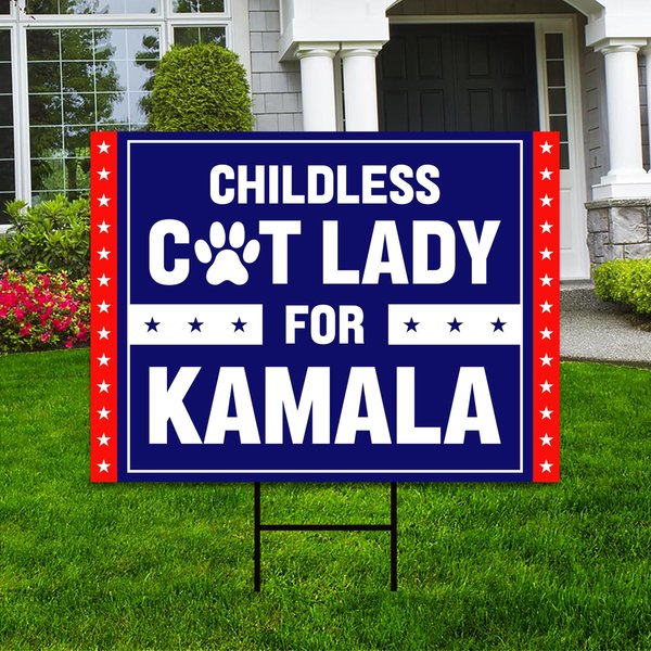 Kamala Harris 2024 Yard Sign - 2024 President Election Harris Lawn Signs Da750-image
