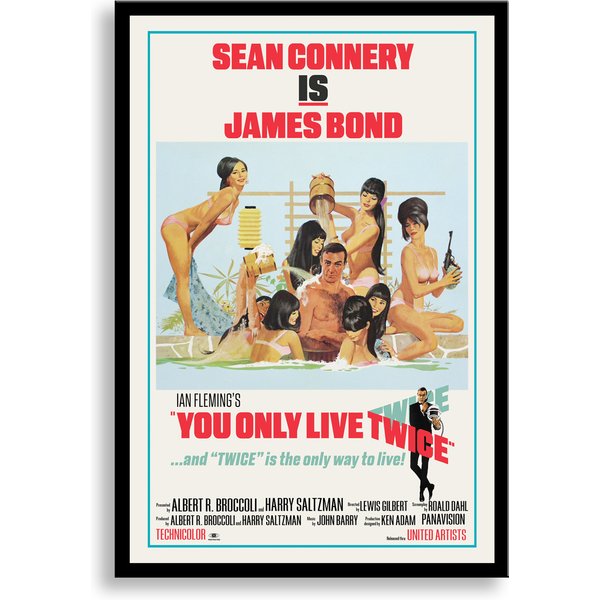 James Bond Oo7 Movie Poster-image