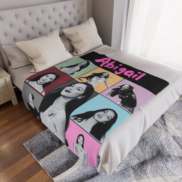 Custom Olivia Rodrigo Blanket, Personalized Guts Tour Throw, Aesthetic Unique Music Fan Gift