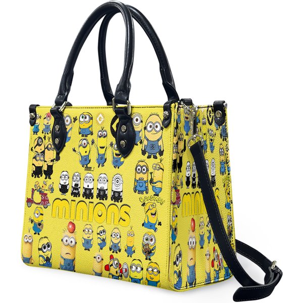 Minions Women Leather Bags-image