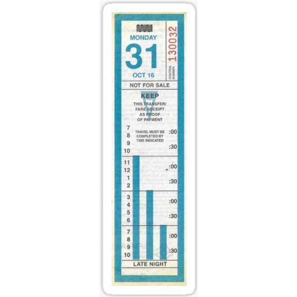 San Francisco Muni Ticket-image