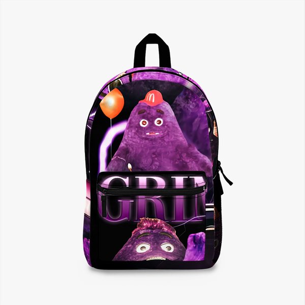 Grimace In 90S, Y2K Backpack-image