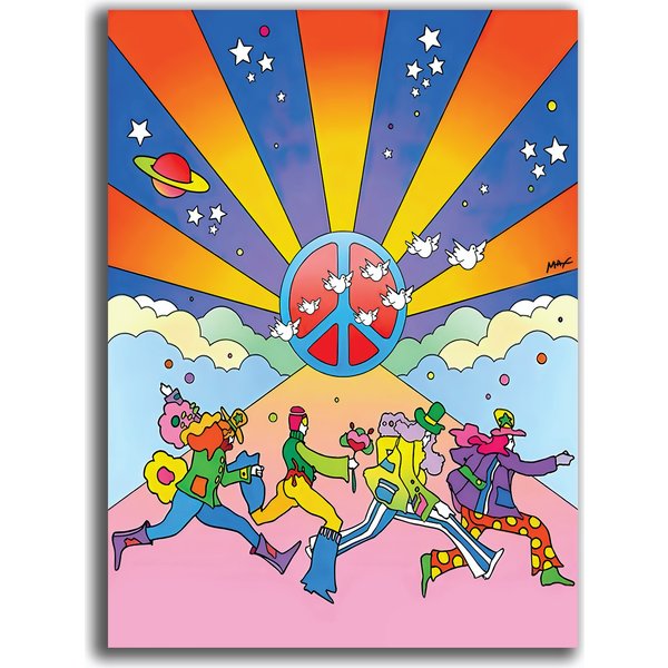 Peter Max Premium Matte Vertical Poster-image