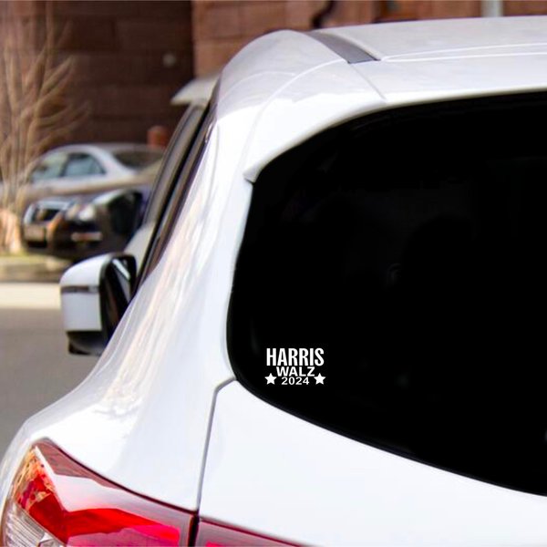 Harris / Walz 2024 Vinyl Window Decal-image