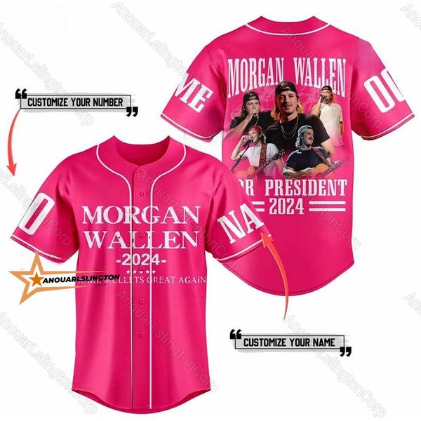 Wallen Western Baseball Jersey - Funny 2024 Presidential Campaign-image