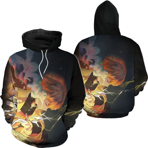 Demon: Kimetsu No Yaiba Anime 3D Hoodie-image