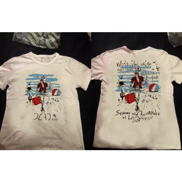 Dead And Company Forever Sphere Las Vegas Tour 2024 Shirt-image