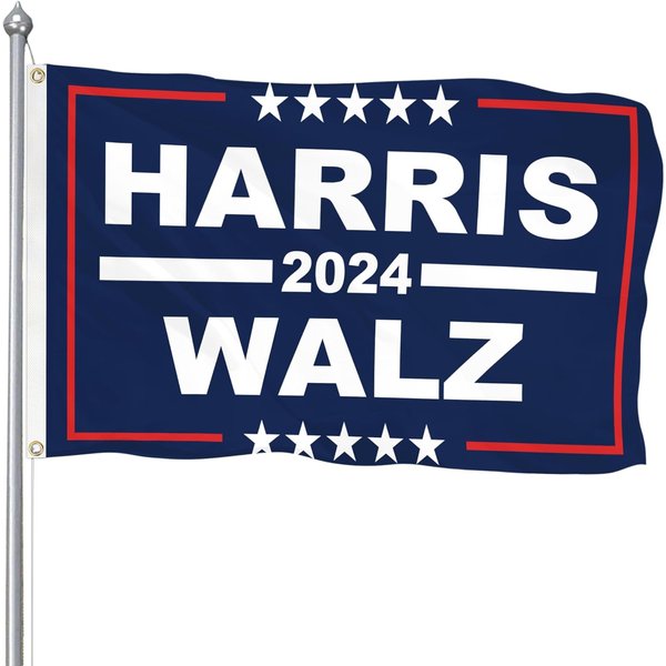 Kamala Harris Waltz 2024 Flag 3X5Ft Kamala Harris Waltz-image