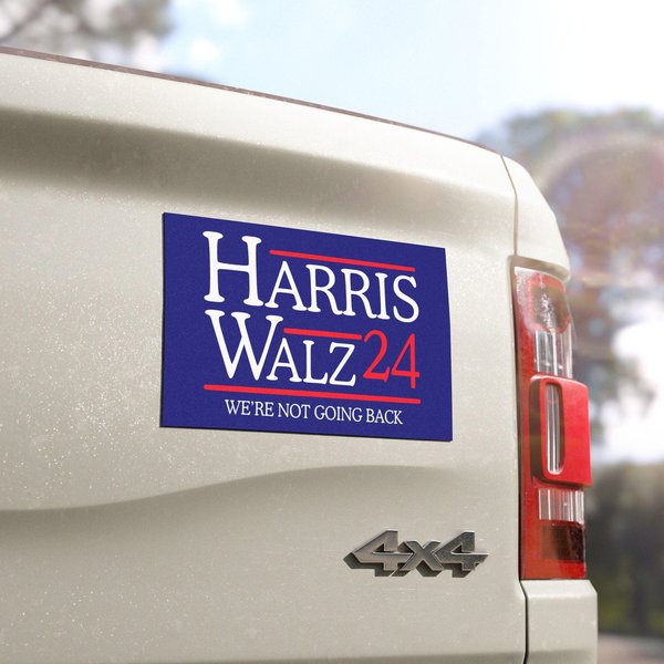 Harris Walz Car Magnets, Harris Walz Car