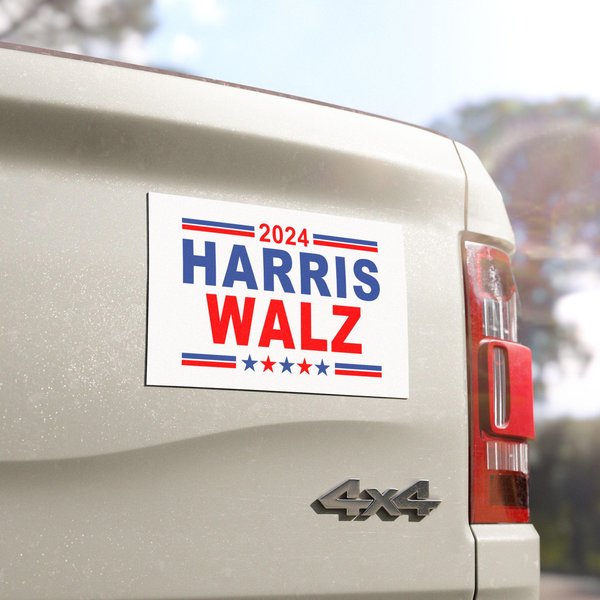 Harris Walz Campaign Car Magnets, Kamala Harris Car Magnet-image
