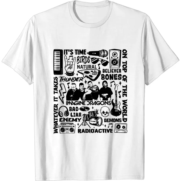 Imagine Dragons Shirt - Imagine Dragons Concert Shirt-image