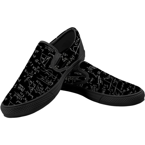 Math Calculus Casual Slip On Shoes-image