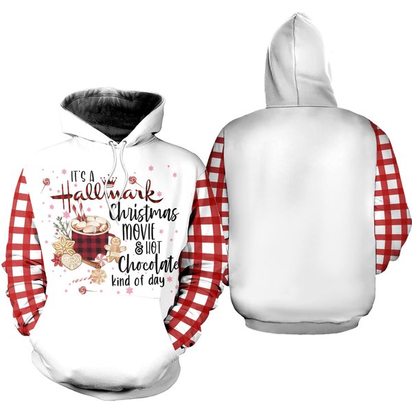 Christmas Hallmark Hoodie Legging Set-image