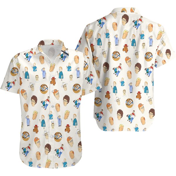 King Of The Hill Collection Hawaiian Shirt, Bobby Hill Shirt-image