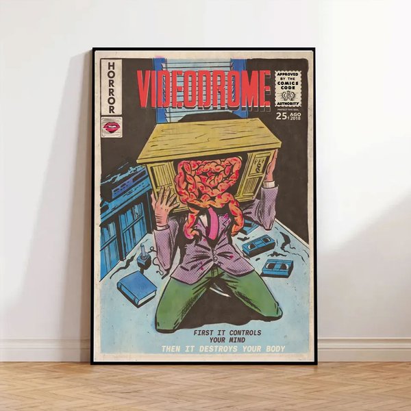 Videodrome Movie Poster Premium Matte Vertical Poster