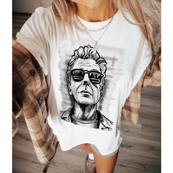 Anthony Bourdain Graphic Tee - Chef Gift-image