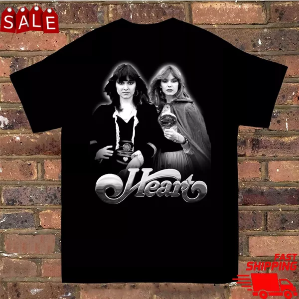 Heart Band T-Shirt Tee Unisex Men Women All Size-image
