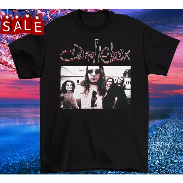 Candlebox Band Tour Concert Music Men Large T-Shirt-image