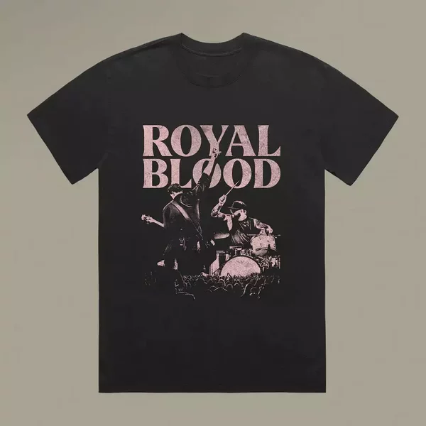 Vtg Royal Blood Band Live In Concert Shirt-image