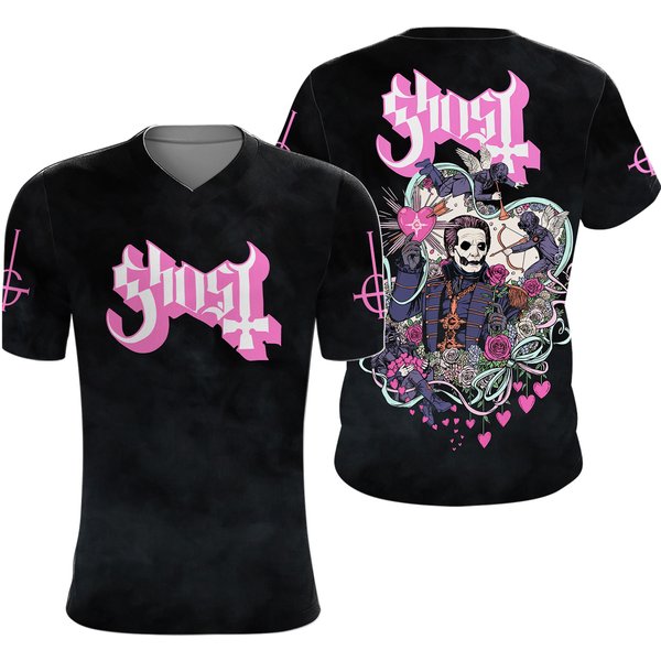 Unisex 3D Ghost Band Shirt, Ghost Band T-Shirt-image